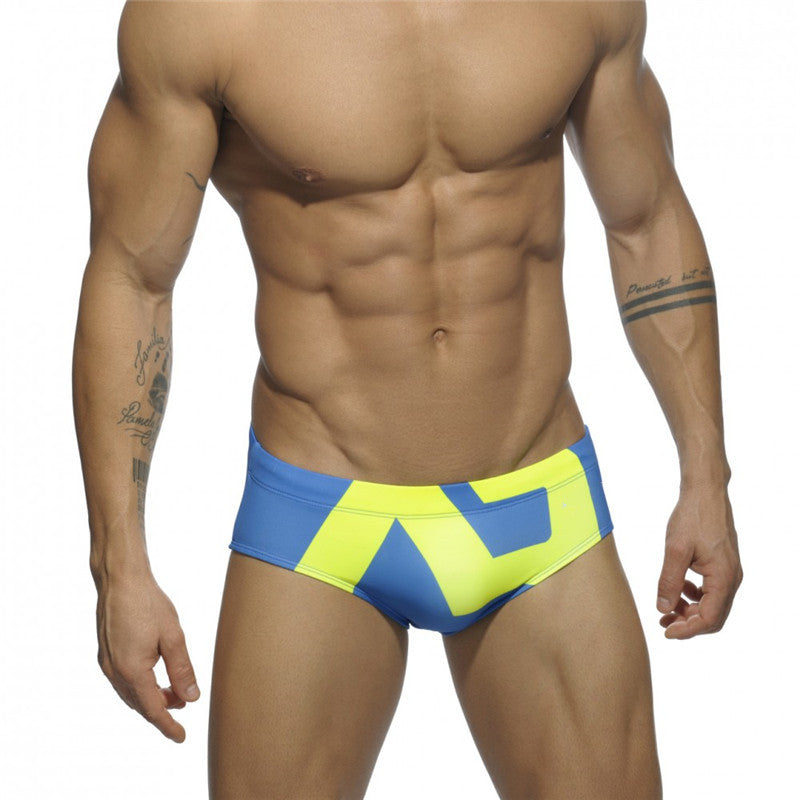 Men's Fashionable and Sexy Nylon Printed Underwear