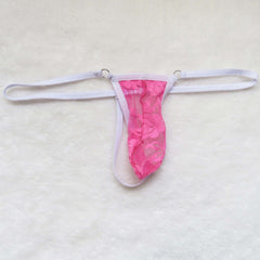 Men's Sexy Lace Thong