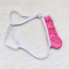 Men's Sexy Lace Thong
