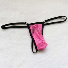 Men's Sexy Lace Thong