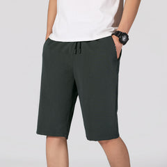 Men's Ice Silk Casual Loose Sports Quick-drying Shorts