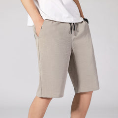 Men's Ice Silk Casual Loose Sports Quick-drying Shorts