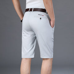 Men's Slim Straight Business Casual Shorts