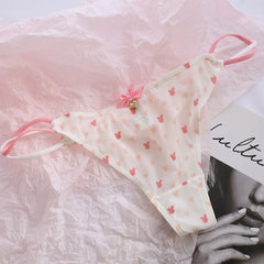 Mesh Sexy Transparent Cute Low Waist Thong