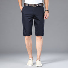 Men's Slim Straight Business Casual Shorts