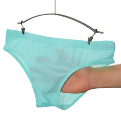 Men's New Style Ice Silk Sexy Breathable Low Waist Ultra-thin Nylon Briefs
