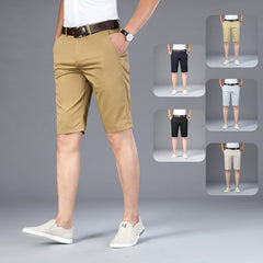 Men's Slim Straight Business Casual Shorts