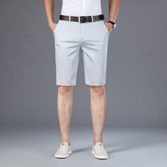 Men's Slim Straight Business Casual Shorts