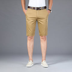 Men's Slim Straight Business Casual Shorts