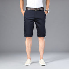 Men's Slim Straight Business Casual Shorts