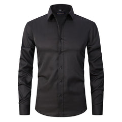 Fashionable casual solid color shirt