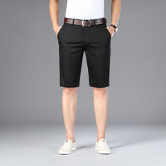 Men's Slim Straight Business Casual Shorts