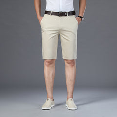 Men's Slim Straight Business Casual Shorts