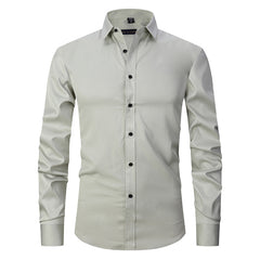 Fashionable casual solid color shirt