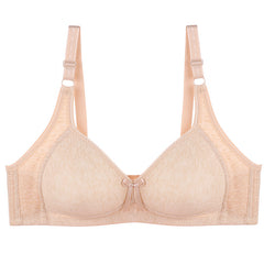 Pure Cotton Large Size Wire-free Push-up Bra