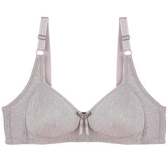 Pure Cotton Large Size Wire-free Push-up Bra