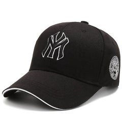Trendy all-match embroidered letter duck baseball cap
