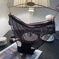 Mesh transparent light breathable lace panties