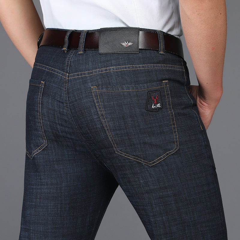 Men's Loose Straight Casual Comfortable Skin-friendly Jeans