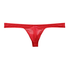 Men's Ice Silk Mesh Transparent Thong