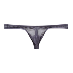 Men's Ice Silk Mesh Transparent Thong