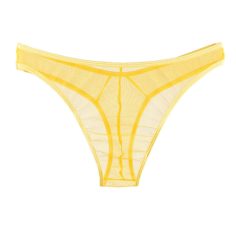 Men's Ultra-thin Transparent Mesh Sexy Thong