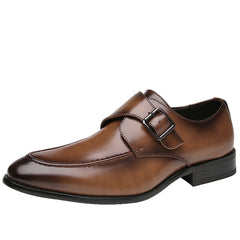 2023 New Buckle Business Leather Shoes