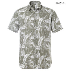 Summer Cotton Hawaiian Print Beach Shirt (21 Colors)