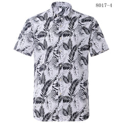 Summer Cotton Hawaiian Print Beach Shirt (21 Colors)