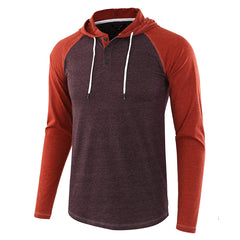 New Men's Large Size Long Sleeve Hoodie