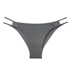 New style semi-covering sexy double strap panties