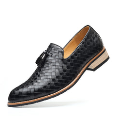 Men's New Casual Large Size Fashionable Versatile Leather Shoes