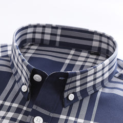 2023 Men's Non-iron Business High-end Long-sleeved Shirt