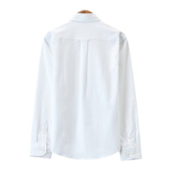 Men's Casual Simple Business Fashion Slim Shirt