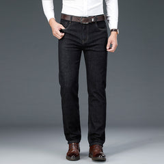 Men's Business High-end Soft Wool Jeans