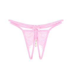 Lace Sexy Hollow Crotchless Thong