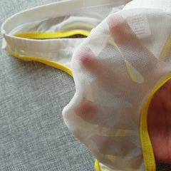 Men's Mesh Transparent Thong