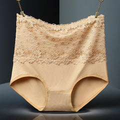 Women's Hip Lift High Waist Lace Panties