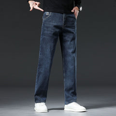 Men's New Business Stretch Slim Straight Jeans