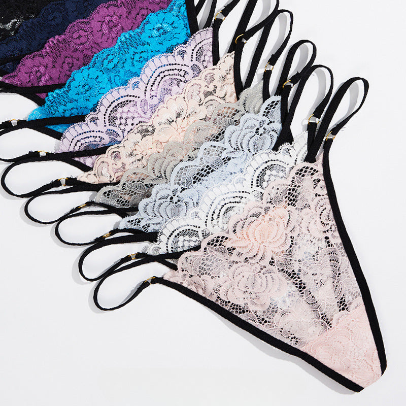 Sexy Lace Seamless Hip-lifting Thong