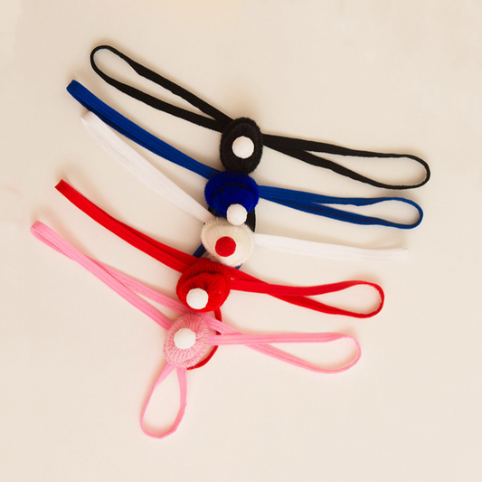 Men's Christmas Hat Sexy Hollow No-take-off Thong