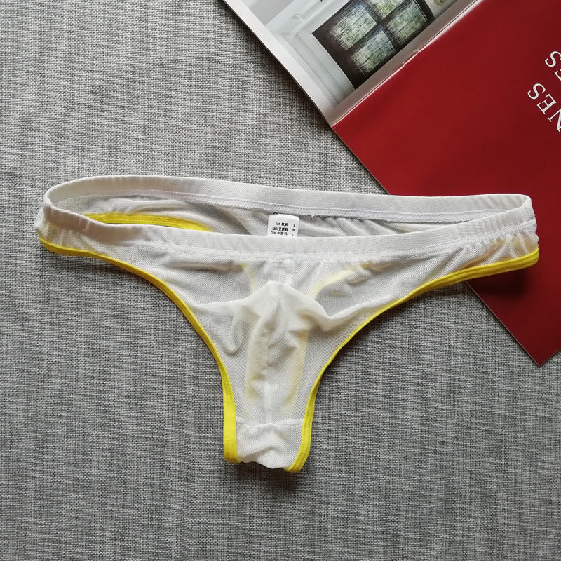 Men's Mesh Transparent Thong