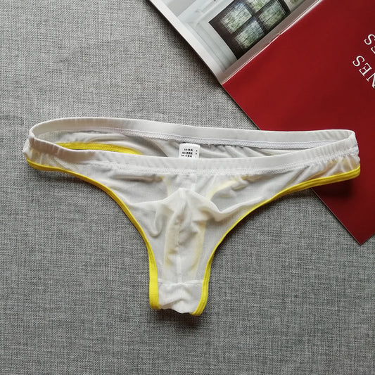 Men's Mesh Transparent Thong