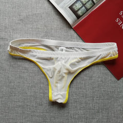 Men's Mesh Transparent Thong