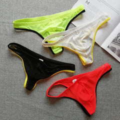 Men's Mesh Transparent Thong