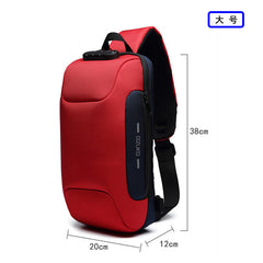 Men's Outdoor Tactical Waterproof Crossbody Bag Shoulder Bag