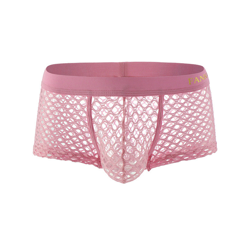 Fishnet Sexy U Convex Transparent Hollow Thong