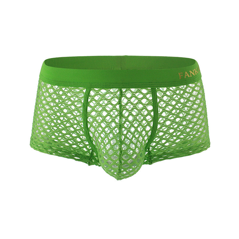 Fishnet Sexy U Convex Transparent Hollow Thong