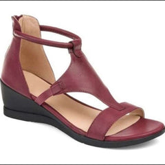 New solid color women's sandals