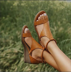 New solid color women's sandals
